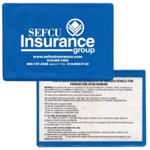 Style 807 insurance card holders